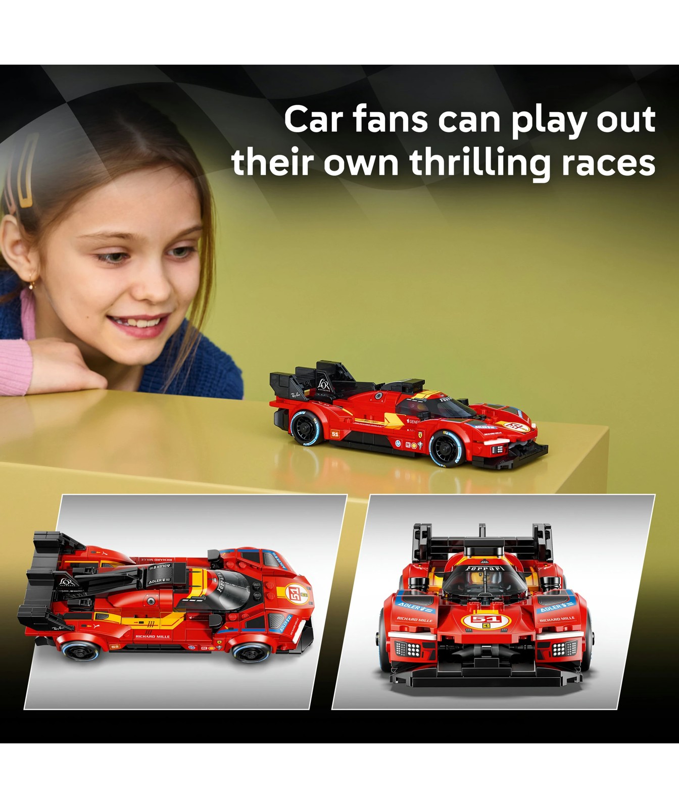 LEGO® Speed Champions Ferrari 499P 77261 3 of 6