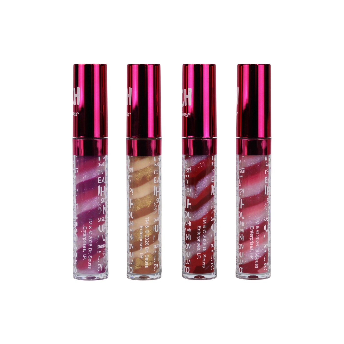 The Grinch 4 Pack Swirl Lip Gloss Set - Vanilla Caramel Scented 3 of 4
