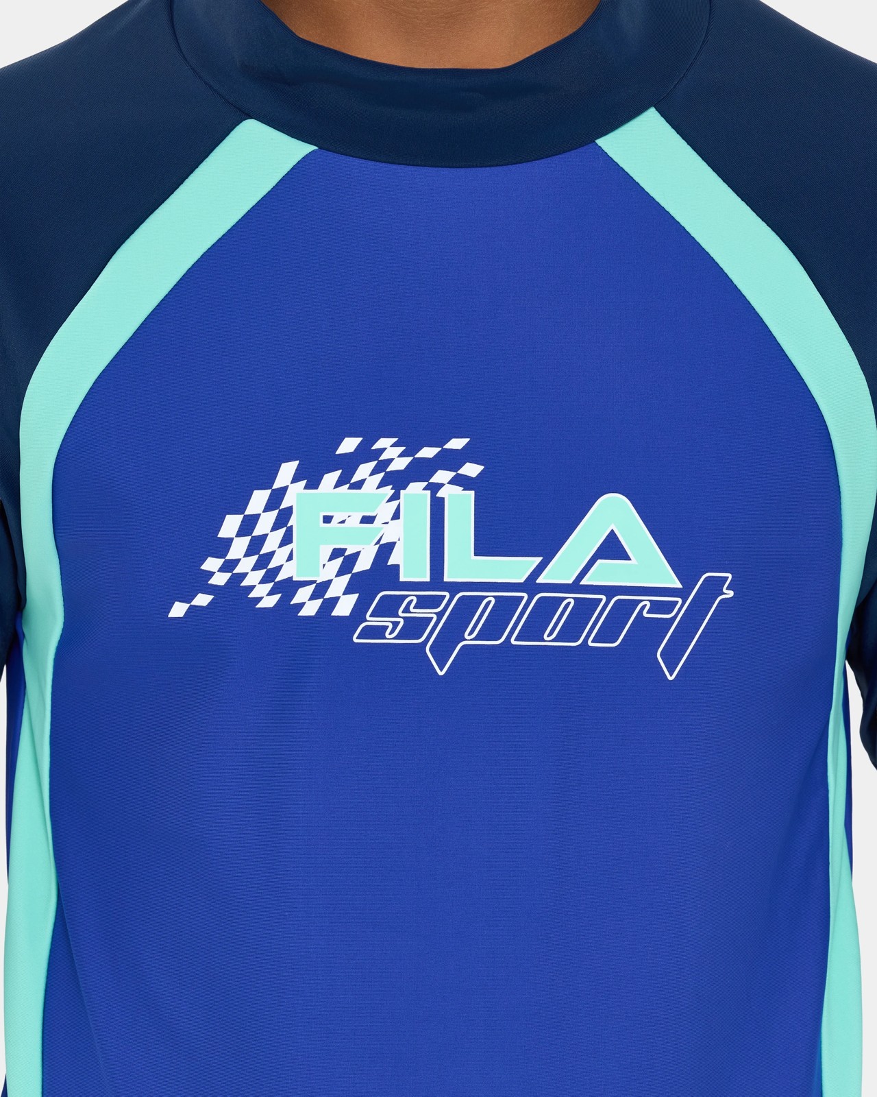 Fila Big Boys Hunter Long Sleeve Rashi - Blue 5 of 6