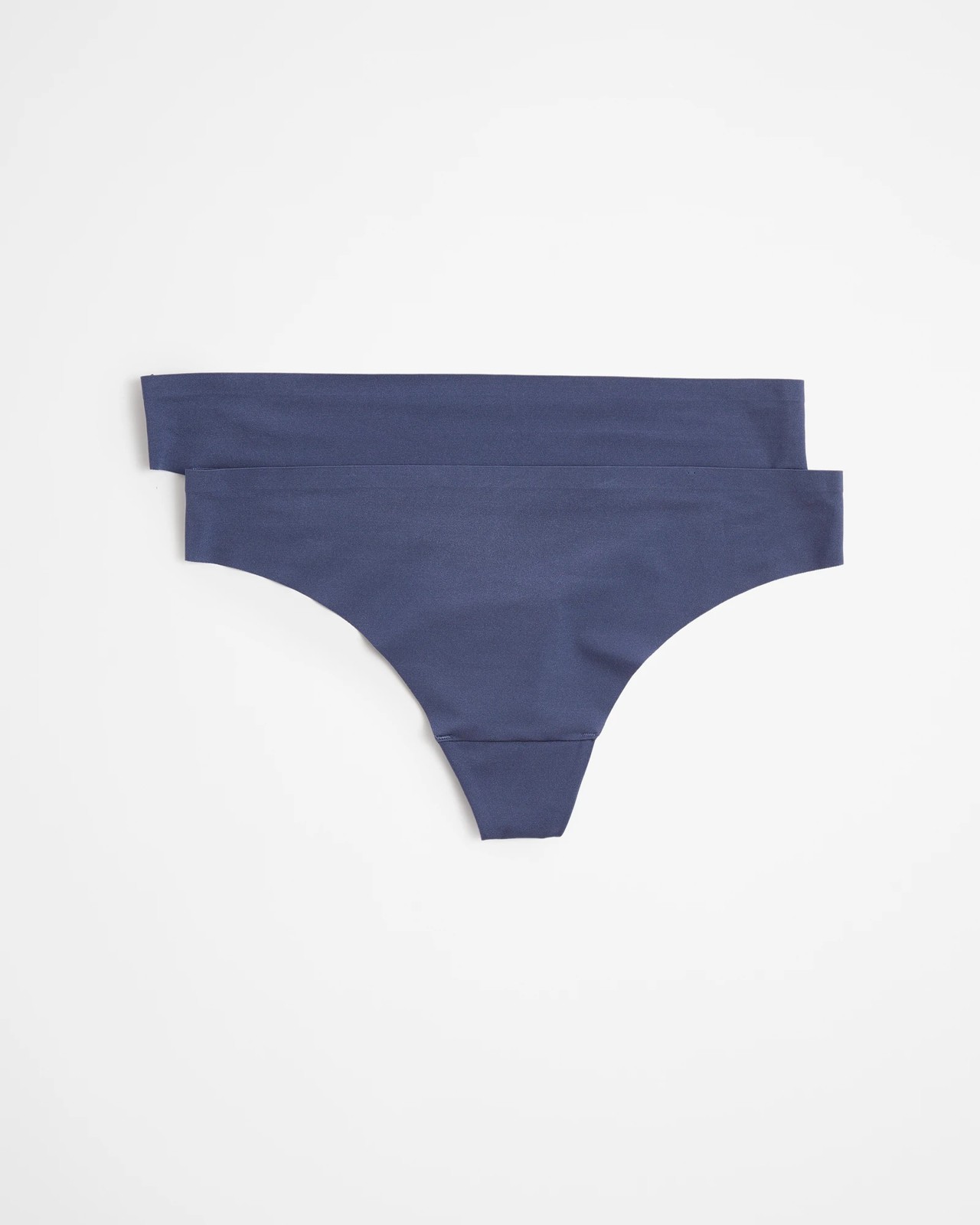 Target 2 Pack Bonded No Show G-String Briefs - Blue