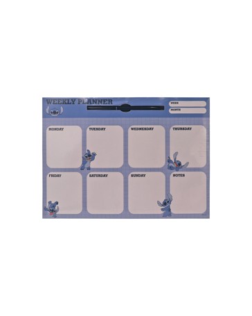 Disney Stitch A4 Weekly Planner