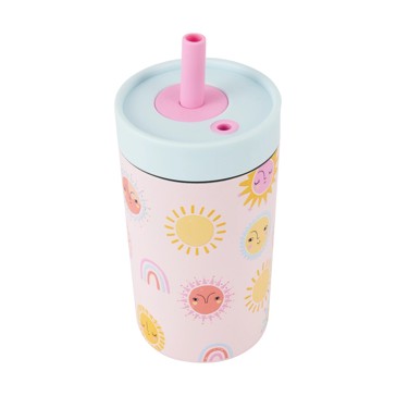 400ml Sun Double Wall Sipper Tumbler - Anko