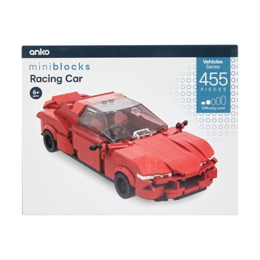 455 Piece Mini Blocks Vehicles Series: Racing Car