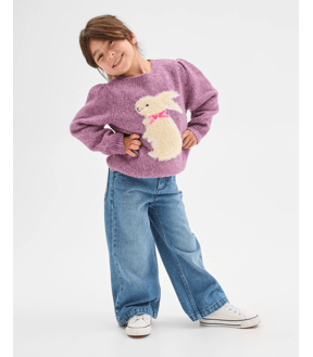 Balloon Sleeve Knit Sweater