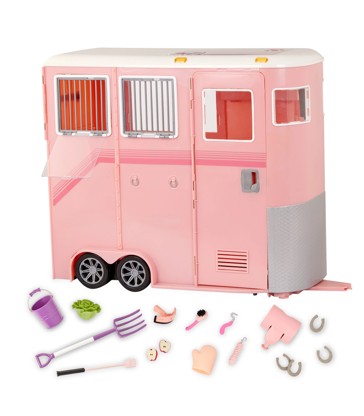 Our Generation Mane to Travel Horse Trailer Set for 18-inch Dolls