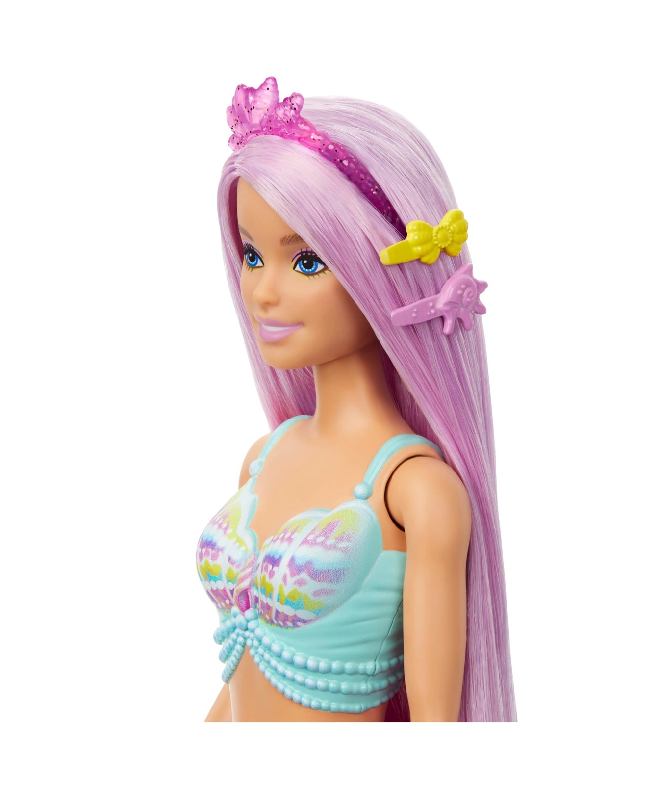 Mattel Barbie Mermaid Doll With 18Cm-Long Fantasy Hair & Accessories 4 of 6