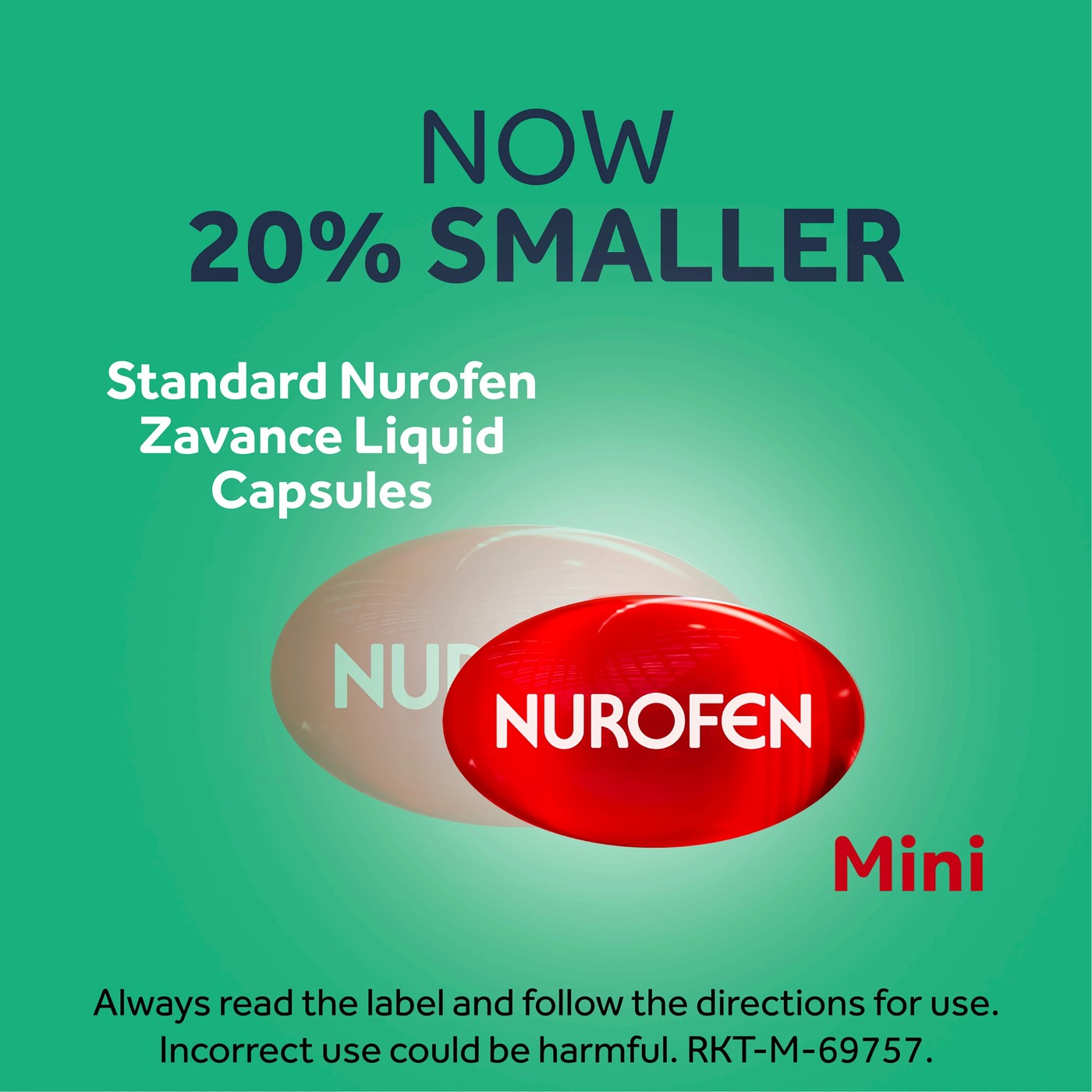 16 Pack Nurofen Zavance Mini Liquid Capsules Ibuprofen 200mg 6 of 6