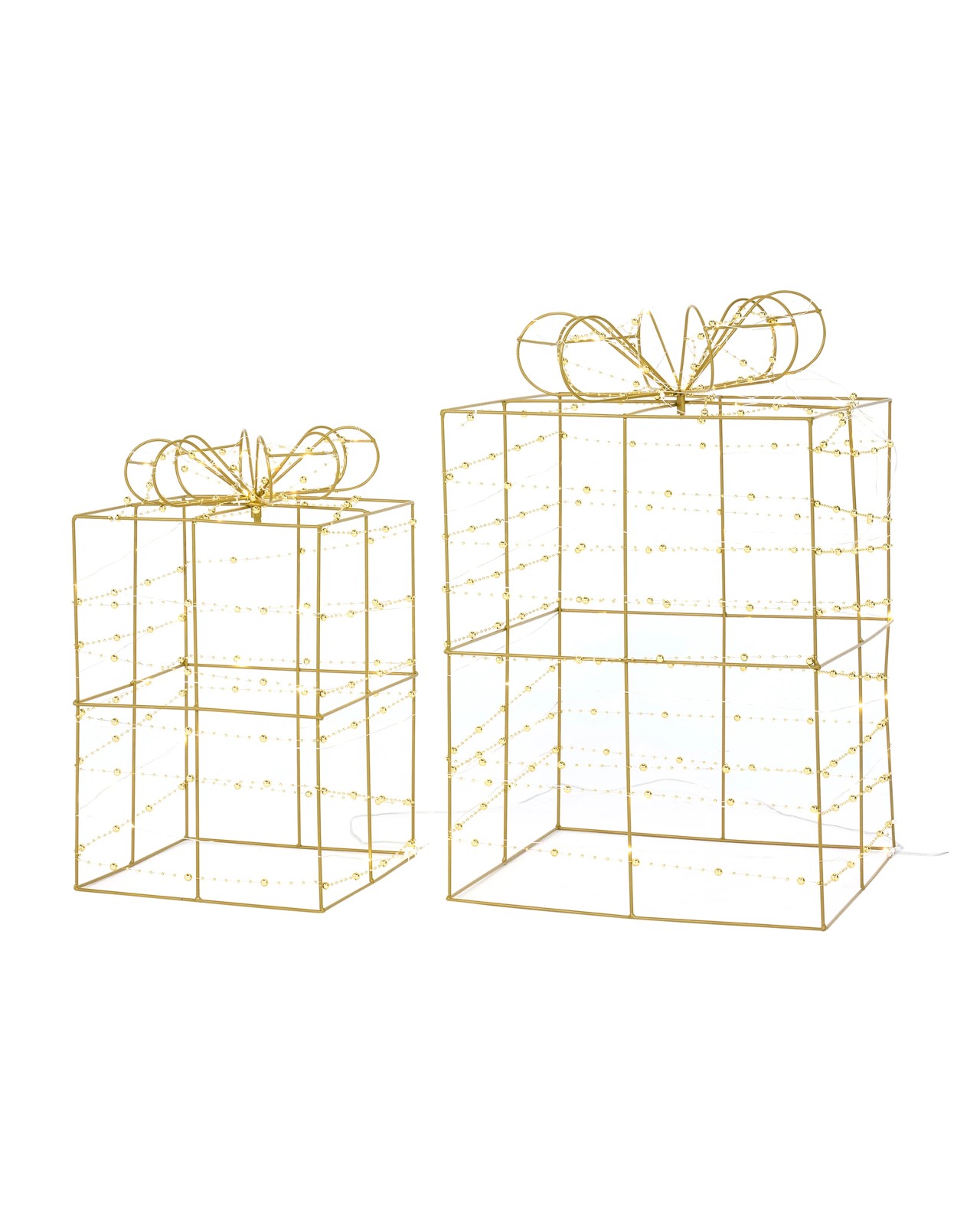 Anko 2 Pack Solar Powered LED Light Up Presents 2 of 6