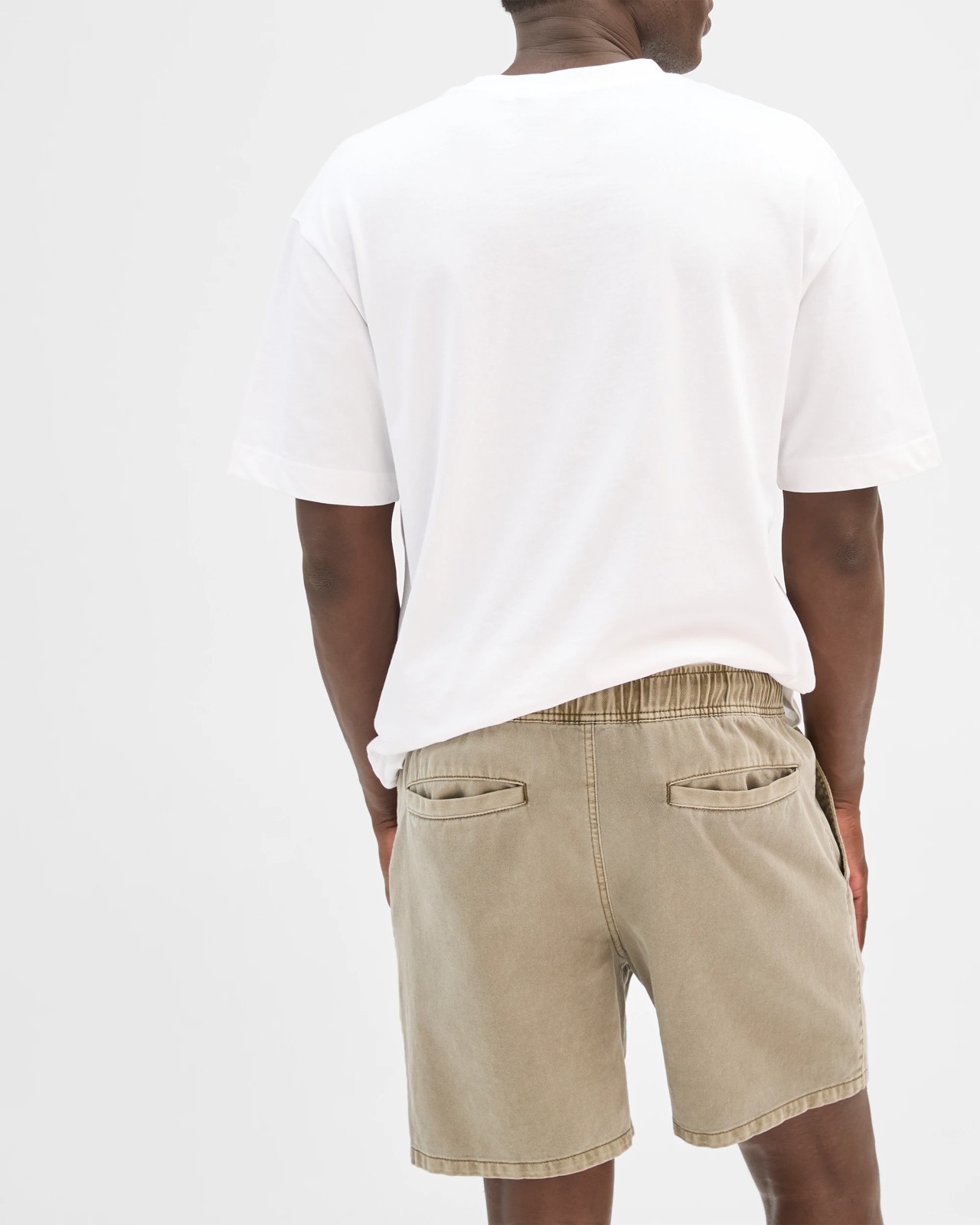 Commons Australian Cotton Twill Volley Shorts - Capers 6 of 6
