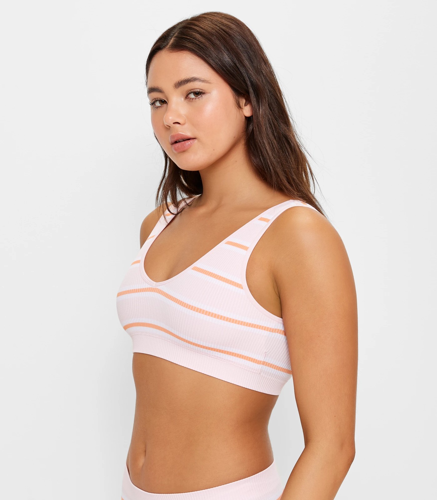 Rib Plunge Crop Top - Lily Loves 3 of 4