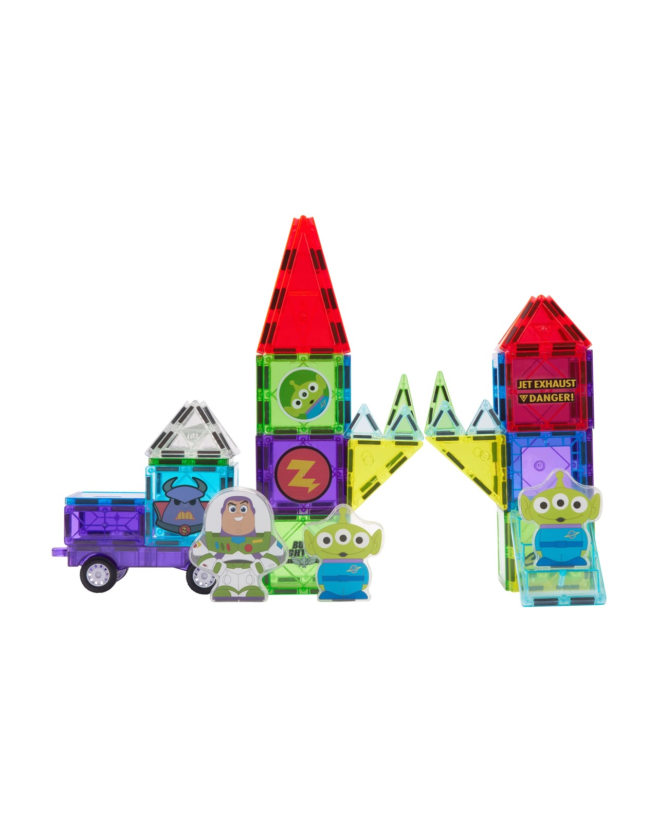 75 Piece Disney Pixar Toy Story Magnetic Tiles 3 of 6