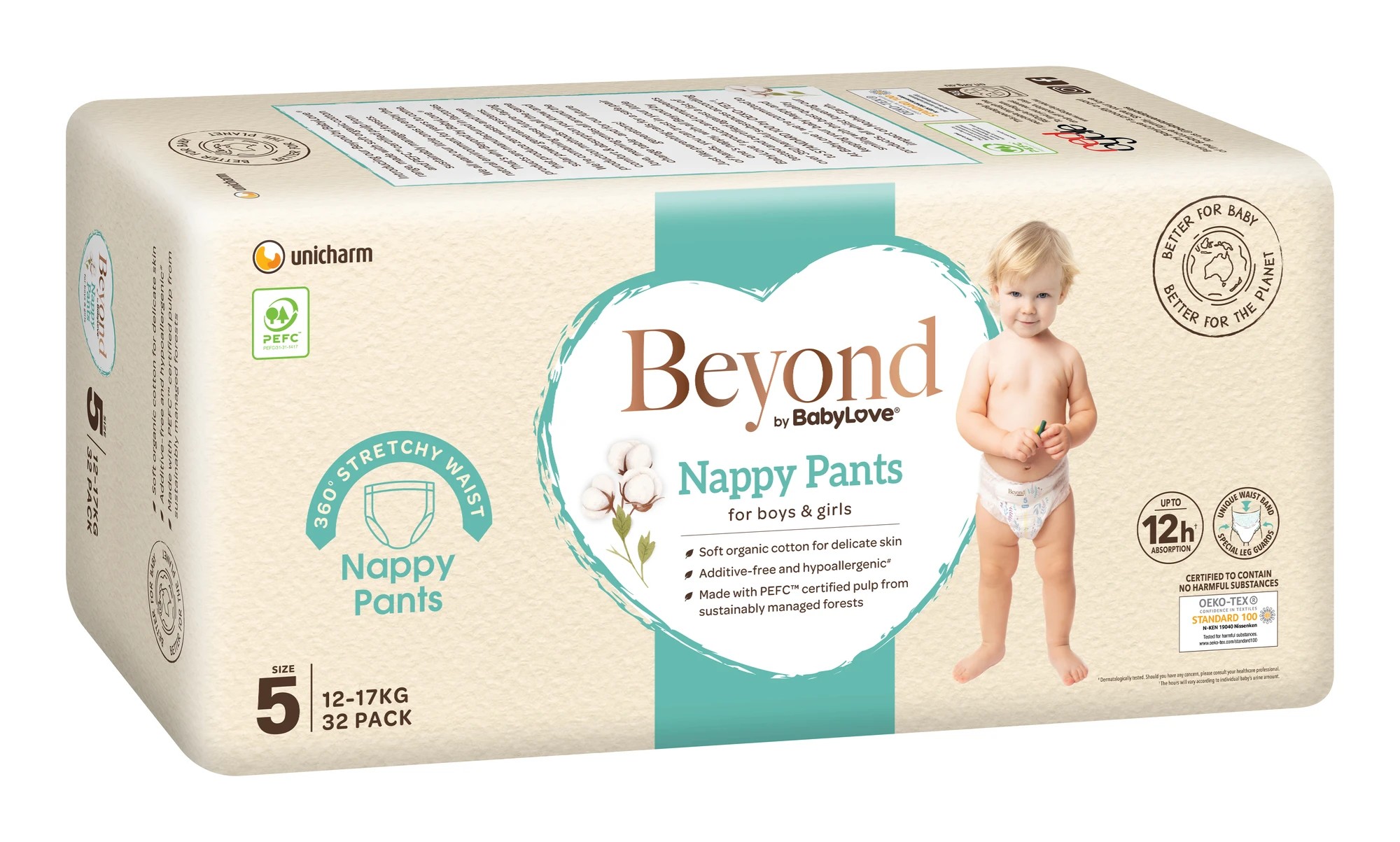 BabyLove - Beyond Nappy Pants - Walker - 32 Pack | Target Australia