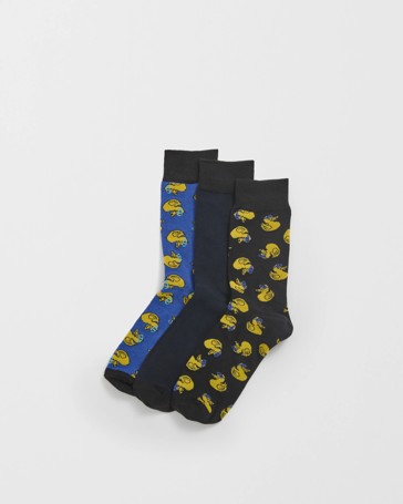 Maxx Australian Cotton Blend 3 Pack Business Crew Socks