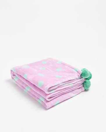 Goldie Super Soft Throw Purple