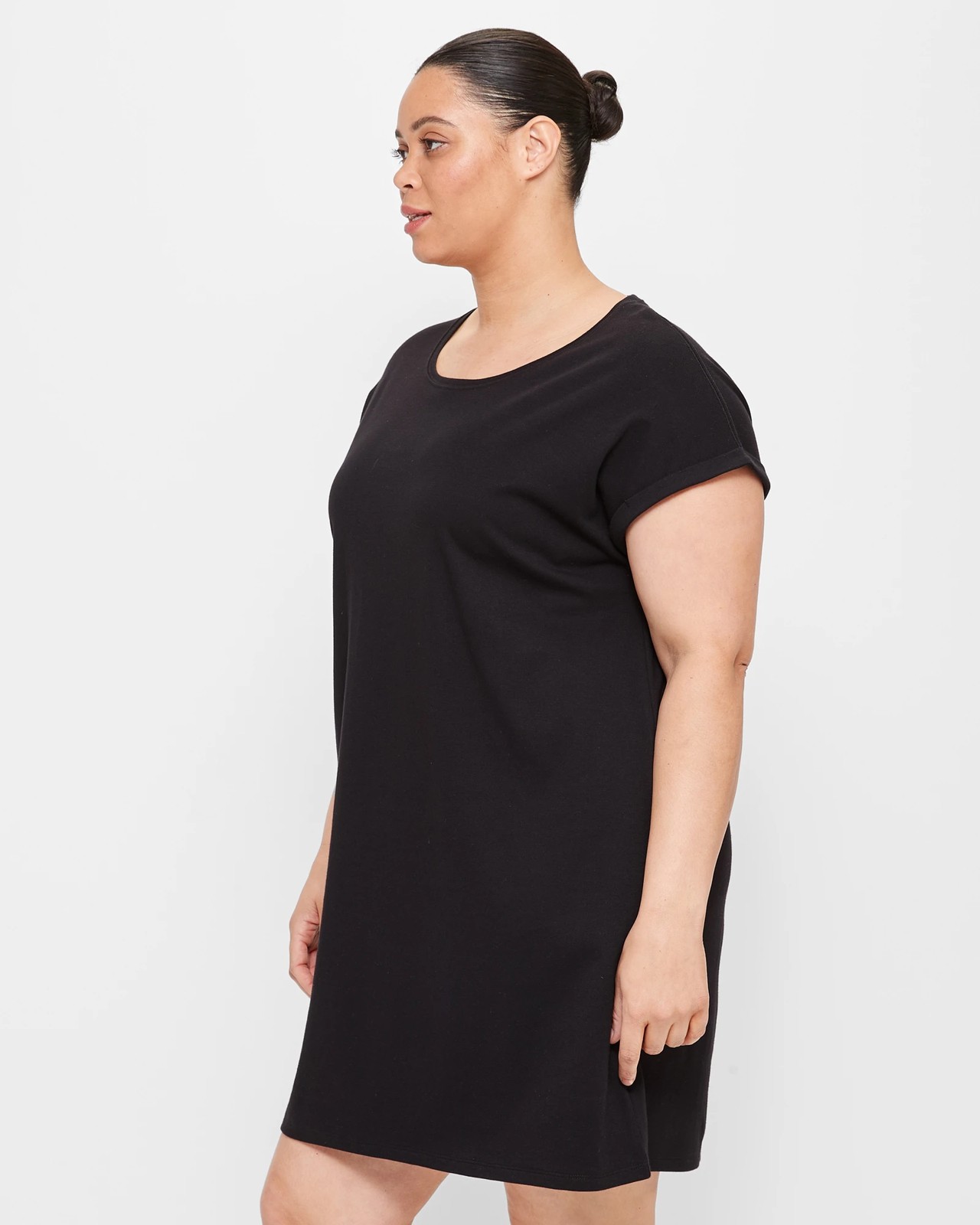 Black t cheap shirt dress target