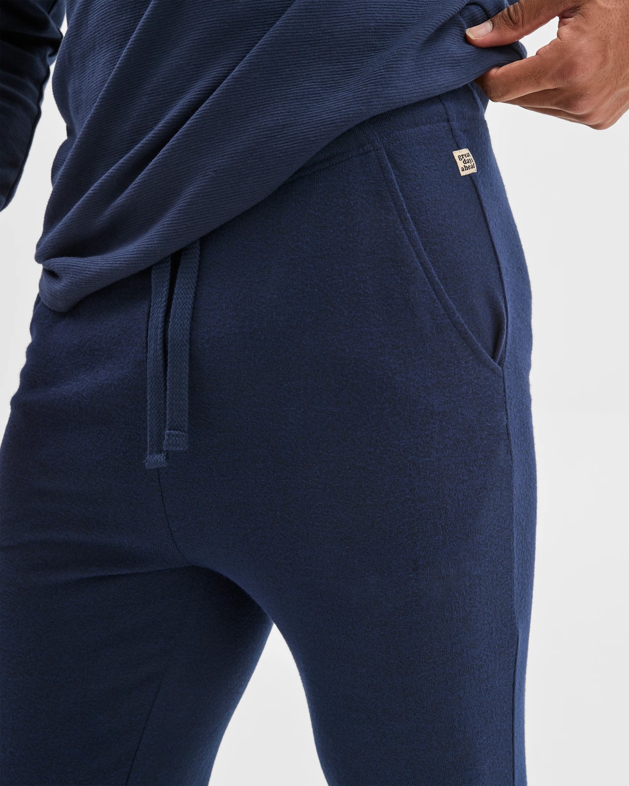 Maxx Cozy Knit Sleep Lounge Pants - Navy 5 of 6