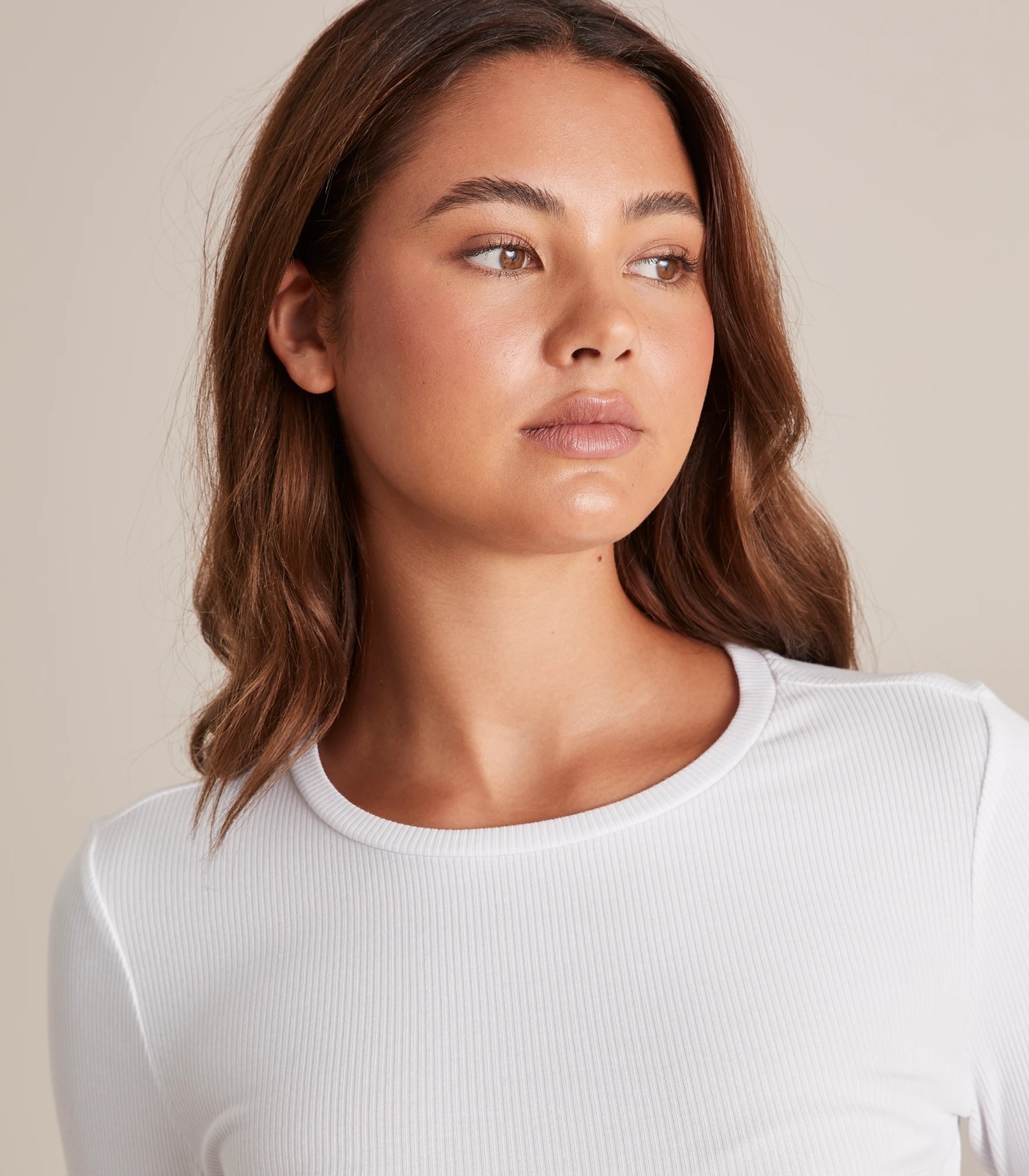 Lily Loves Organic Cotton Rib Baby Crop T-Shirt 2 of 6
