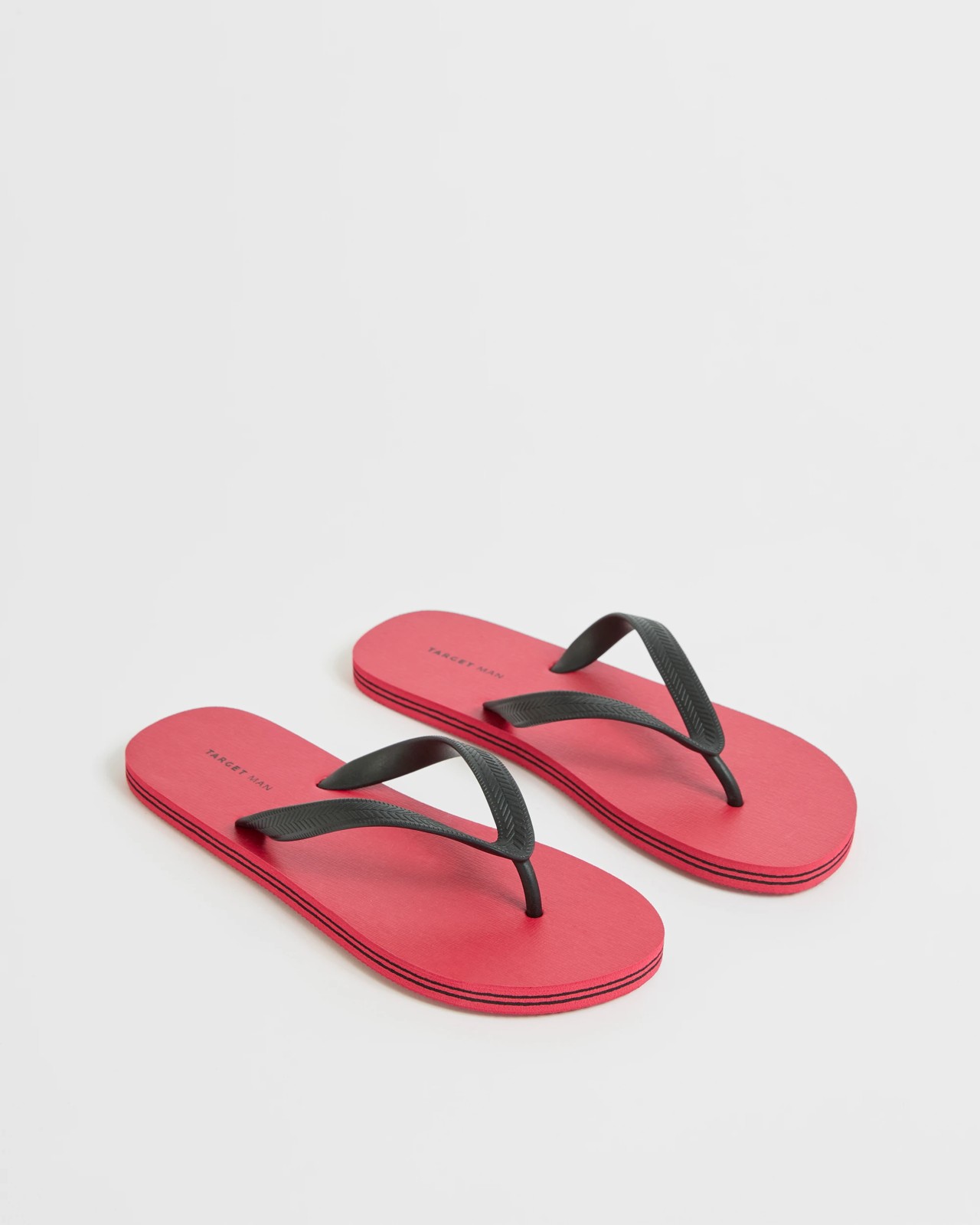 Thongs - Maui - Red + Black 2 of 3