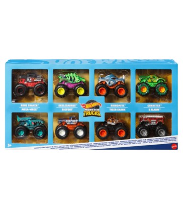 Hot Wheels Monster Trucks Monster Trucks Live 8-Pack
