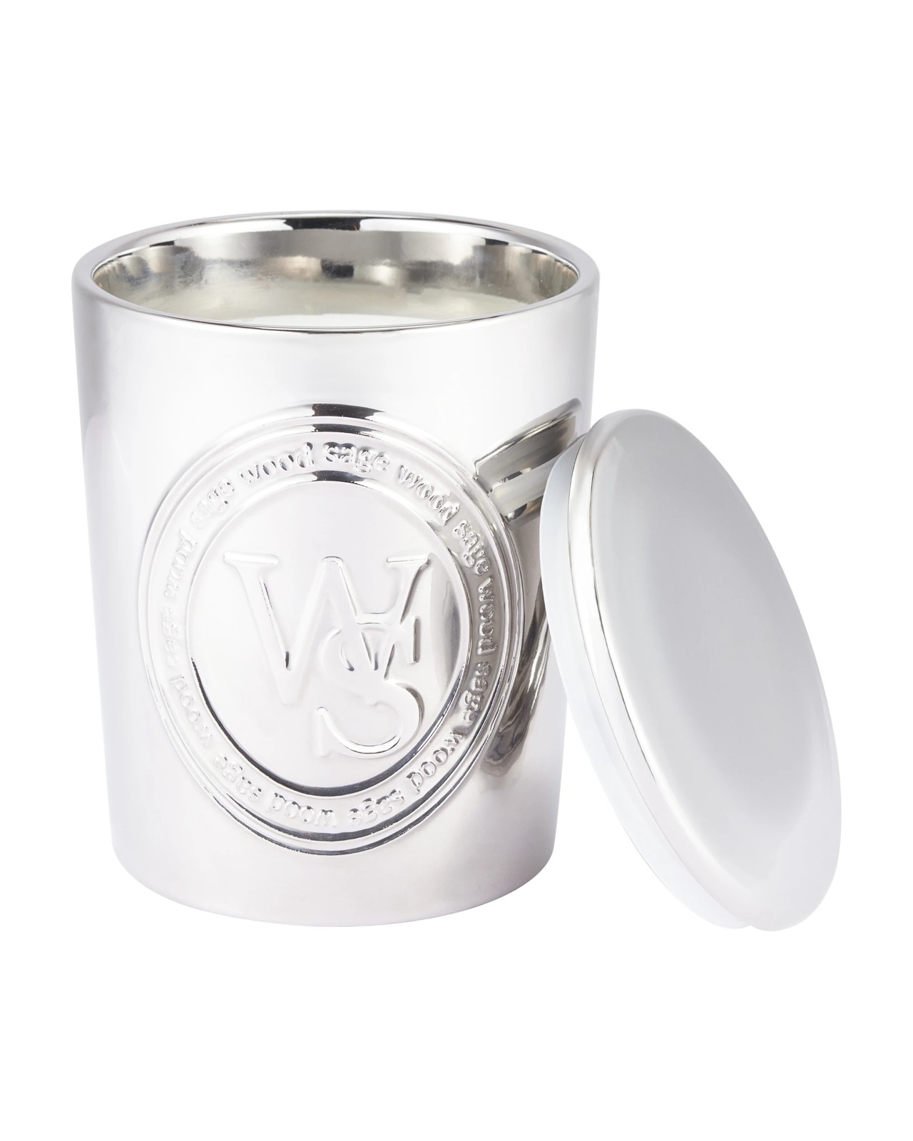 Anko XL Wood Sage Chrome Soy Candle 4 of 6