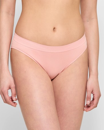 2 Pack Cotton Seamfree Bikini Briefs
