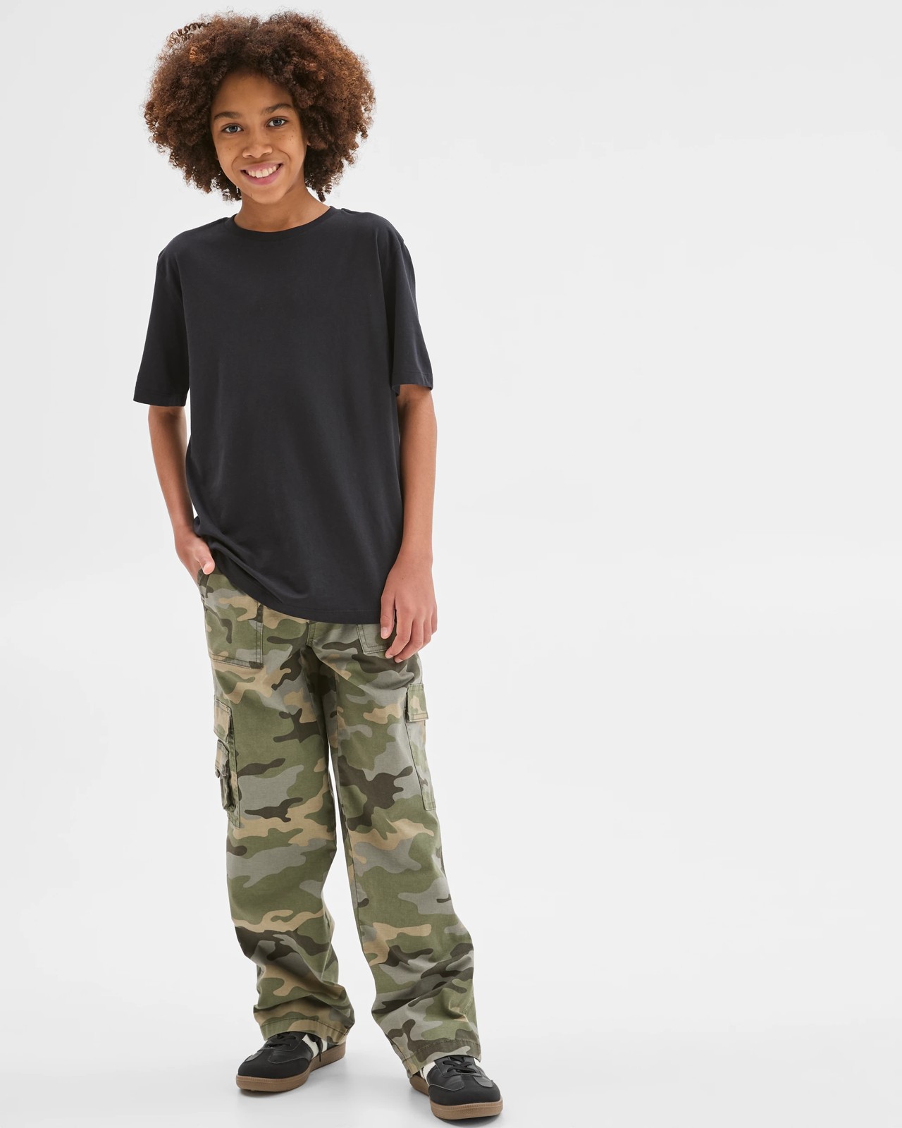 Loose Fit Cargo Pants - Khaki 2 of 5