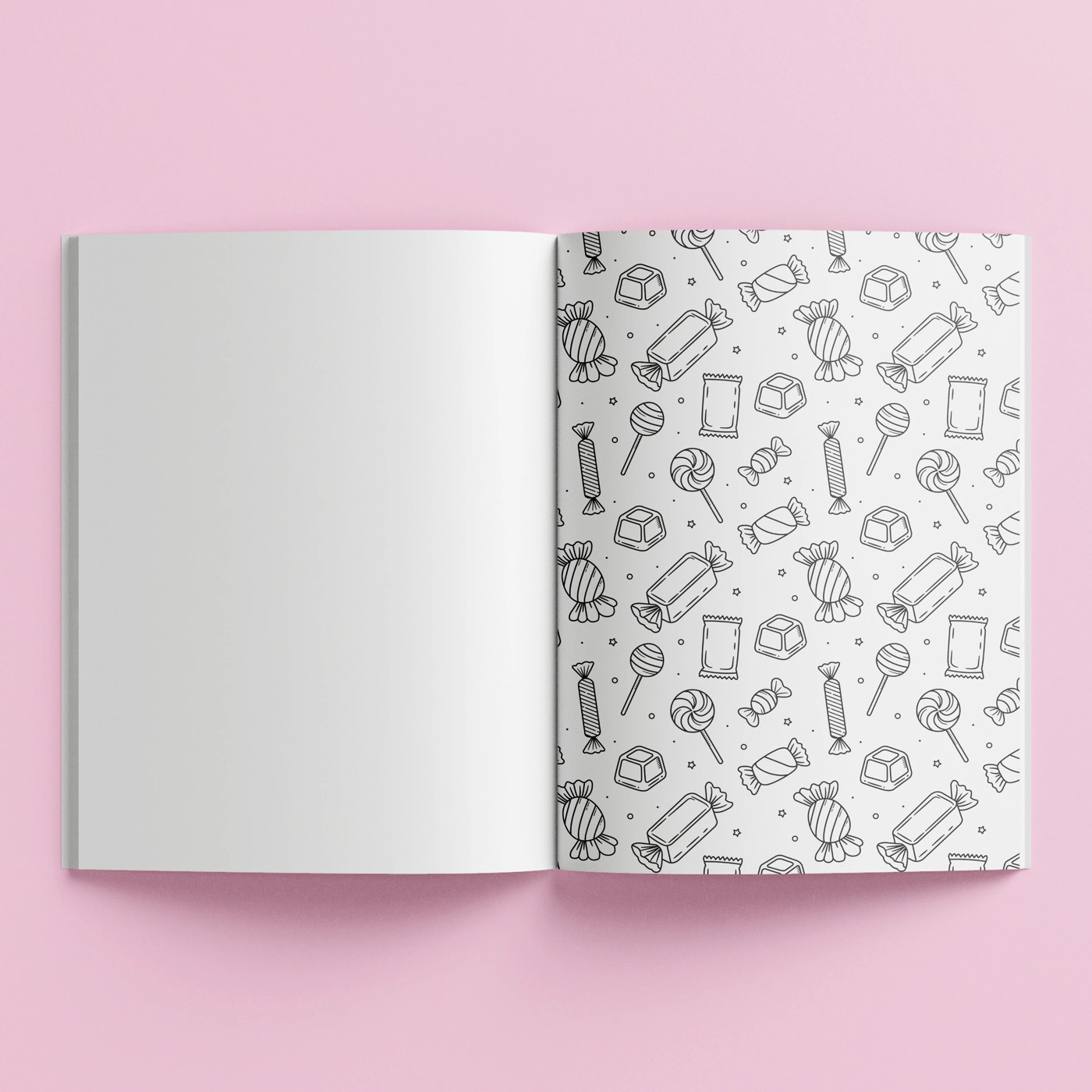 Kaleidoscope Coloring: Candy Shop - Book 4 of 6