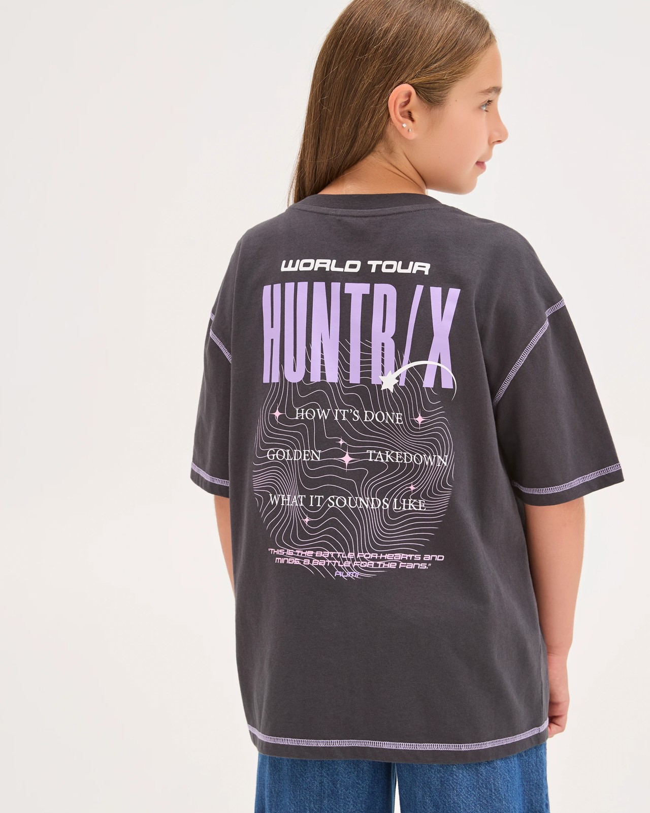 KPop Demon Hunters Huntrix World Tour T-Shirt 5 of 6