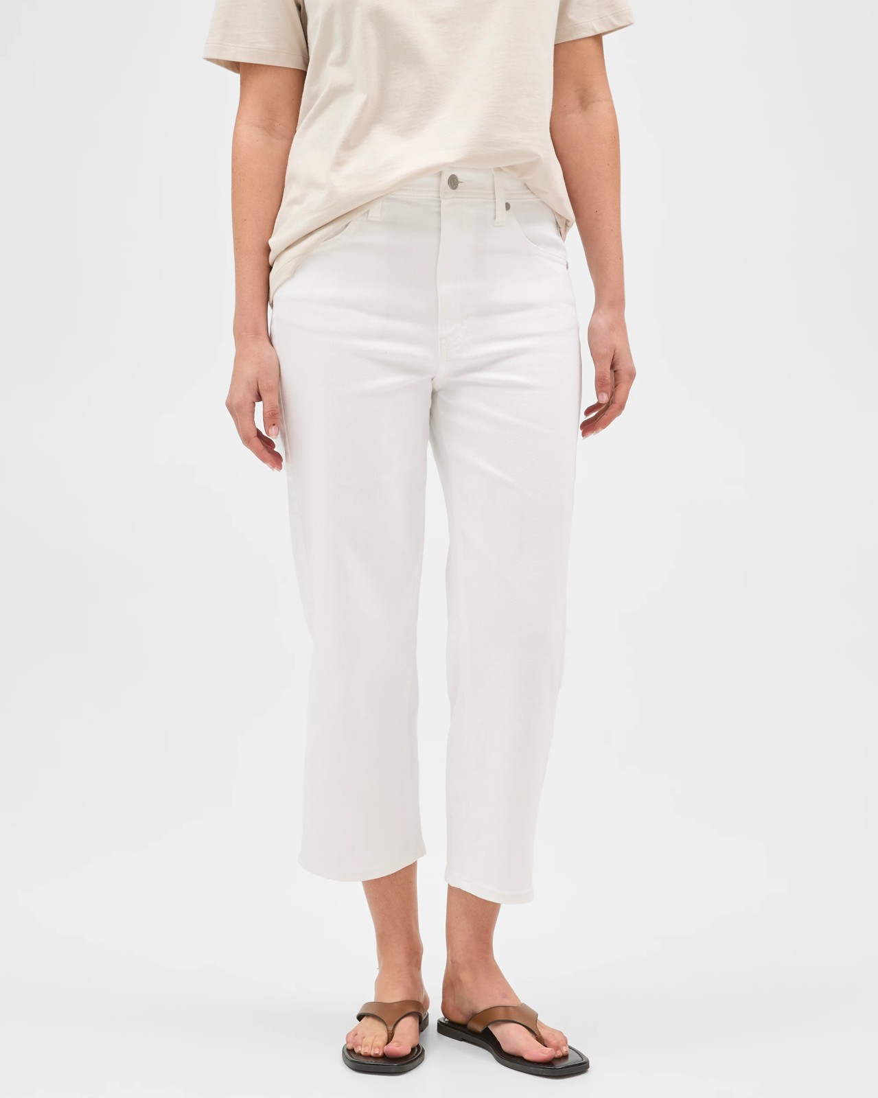 Tara Straight Cropped Denim Jeans 5 of 5