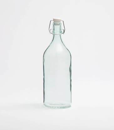 1L Glass Bottle with Stopper