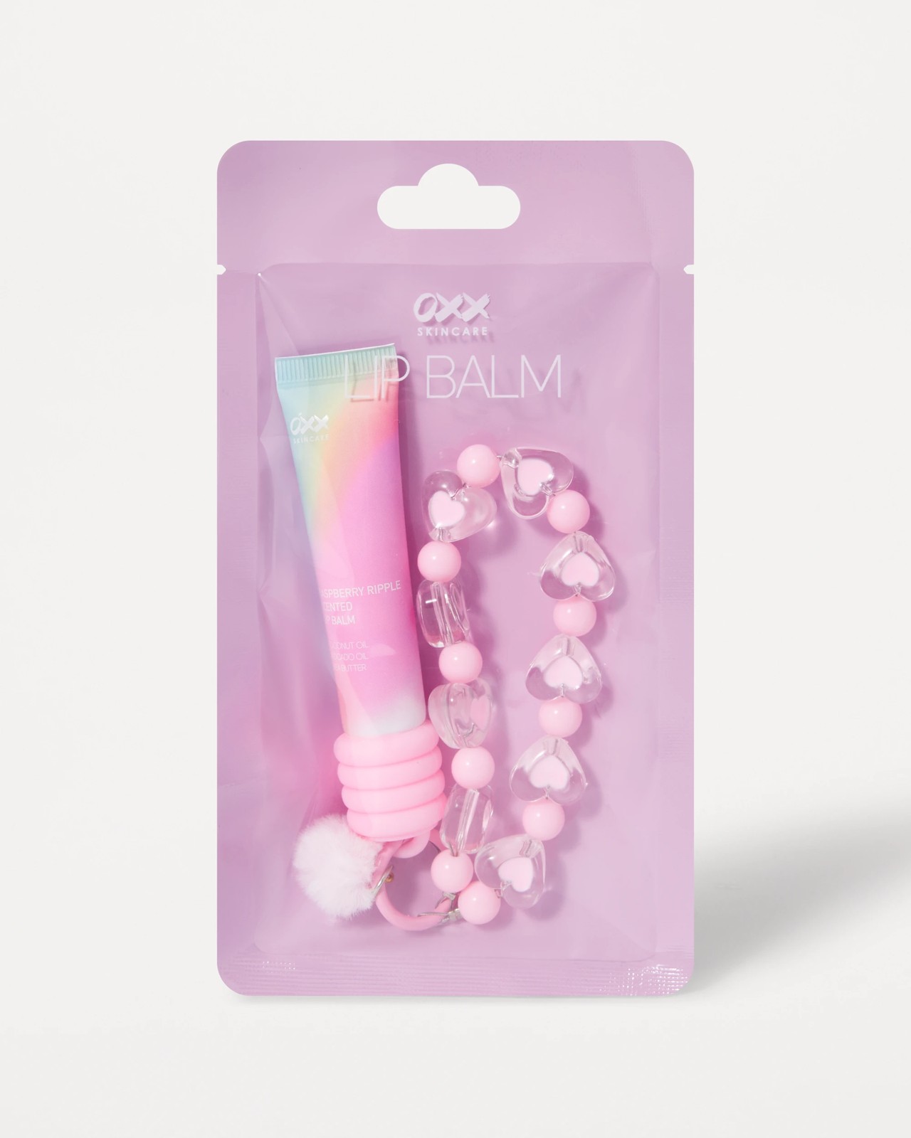 OXX Skincare Raspberry Ripple Scented Lip Balm- Coconut Oil- Avocado Oil and Shea Butter 4 of 5