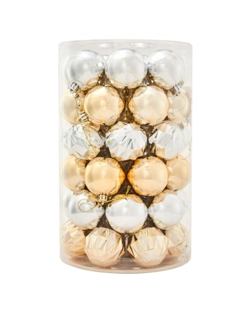 Anko 47 Pack 6cm Luxury Baubles