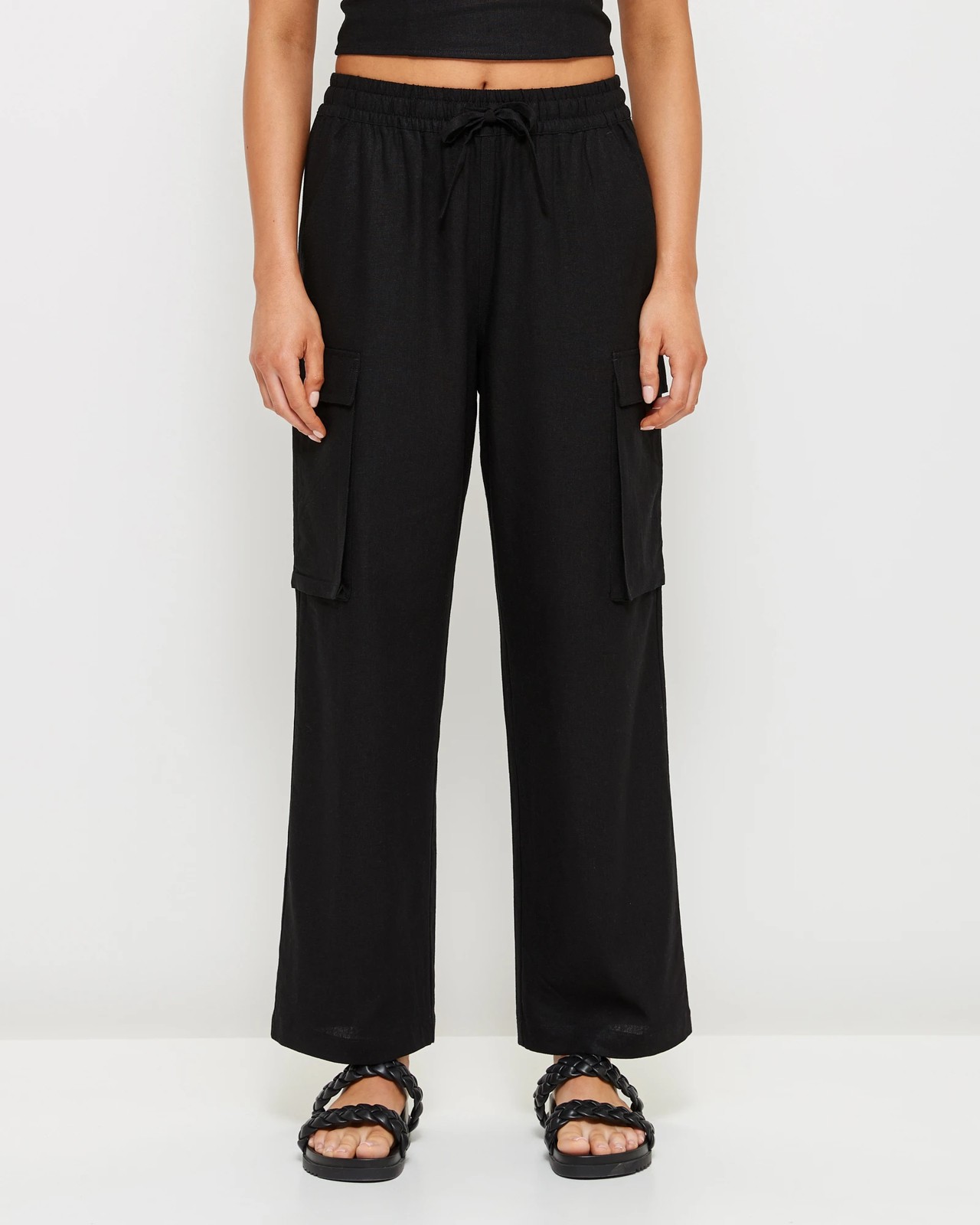 Linen Blend Cargo Pants - Lily Loves | Target Australia