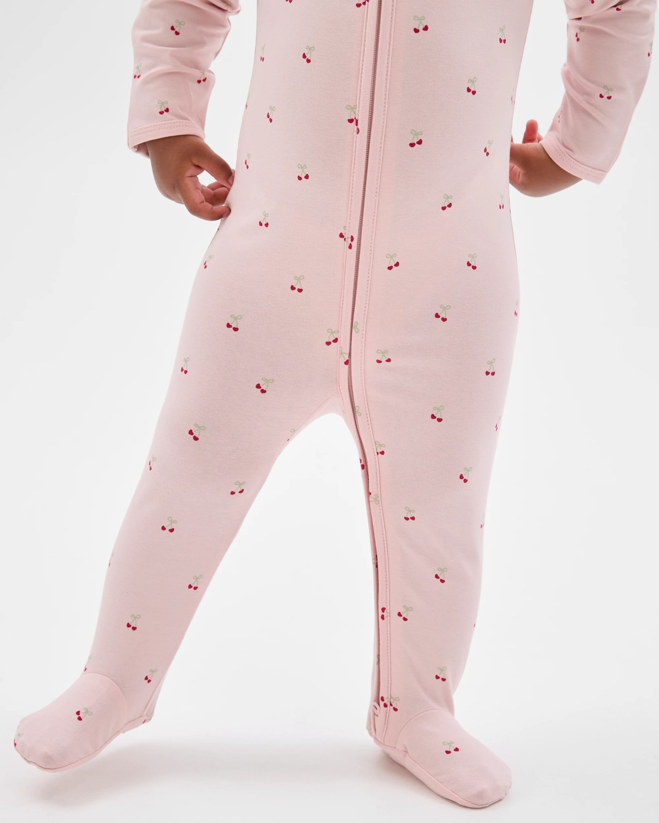 Baby Organic Cotton Print Zip Coverall 3 of 5