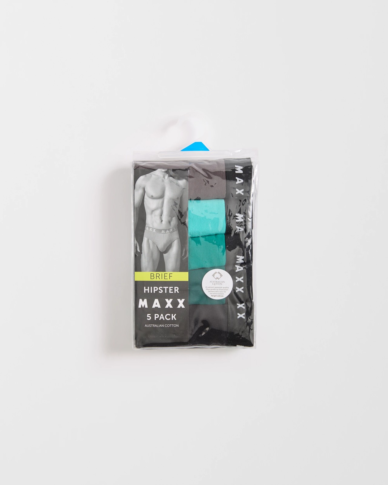 Maxx Australian Cotton 5 Pack Hipster Briefs 5 of 5