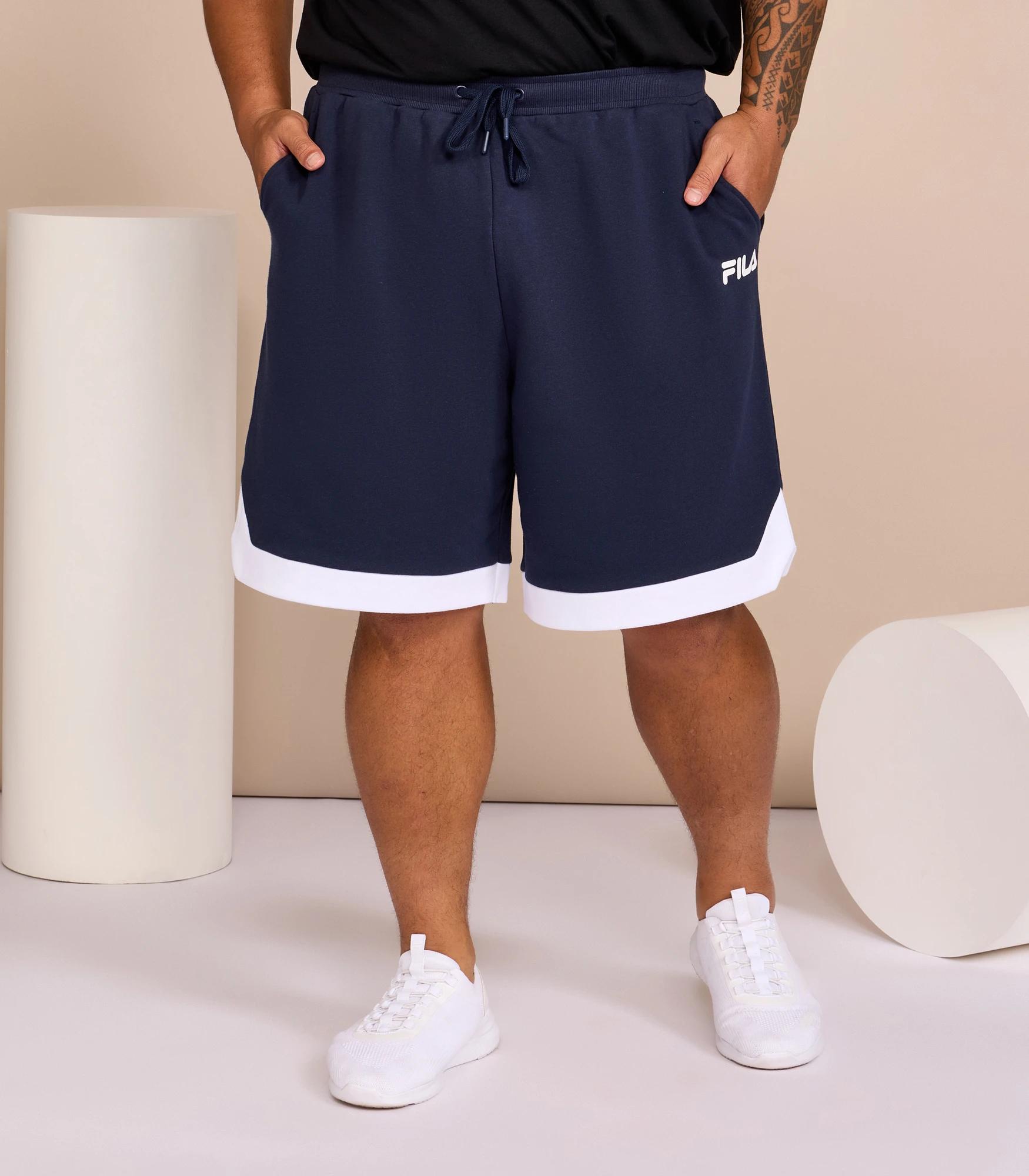 Plus size fila clearance shorts