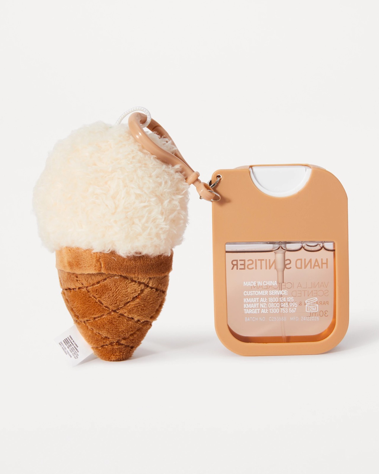 OXX Bodycare Hand Sanitiser with Decoration 30ml - Vanilla Ice Cream Scented 3 of 5