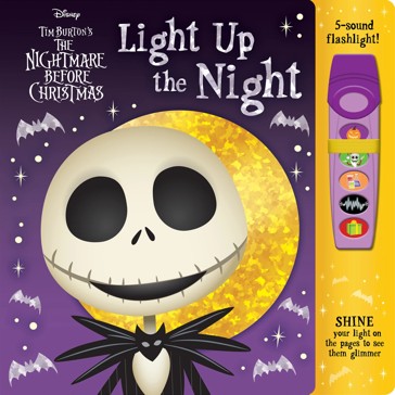 Disney: Tim Burton's The Nightmare Before Christmas Light Up the Night - Book