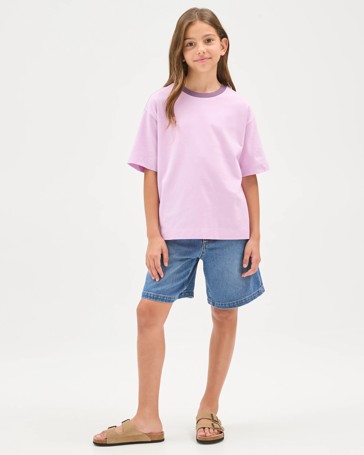 Organic Cotton Heavyweight Oversized Washed T-Shirt