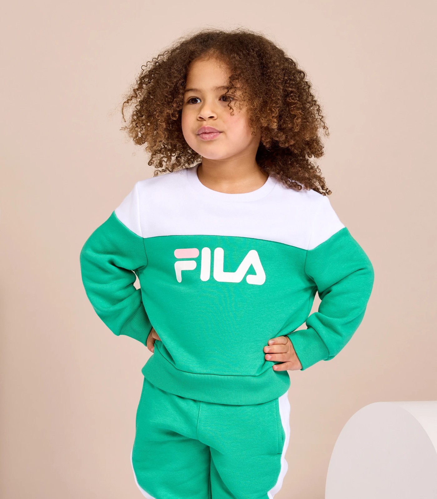 Orange cheap fila jumper