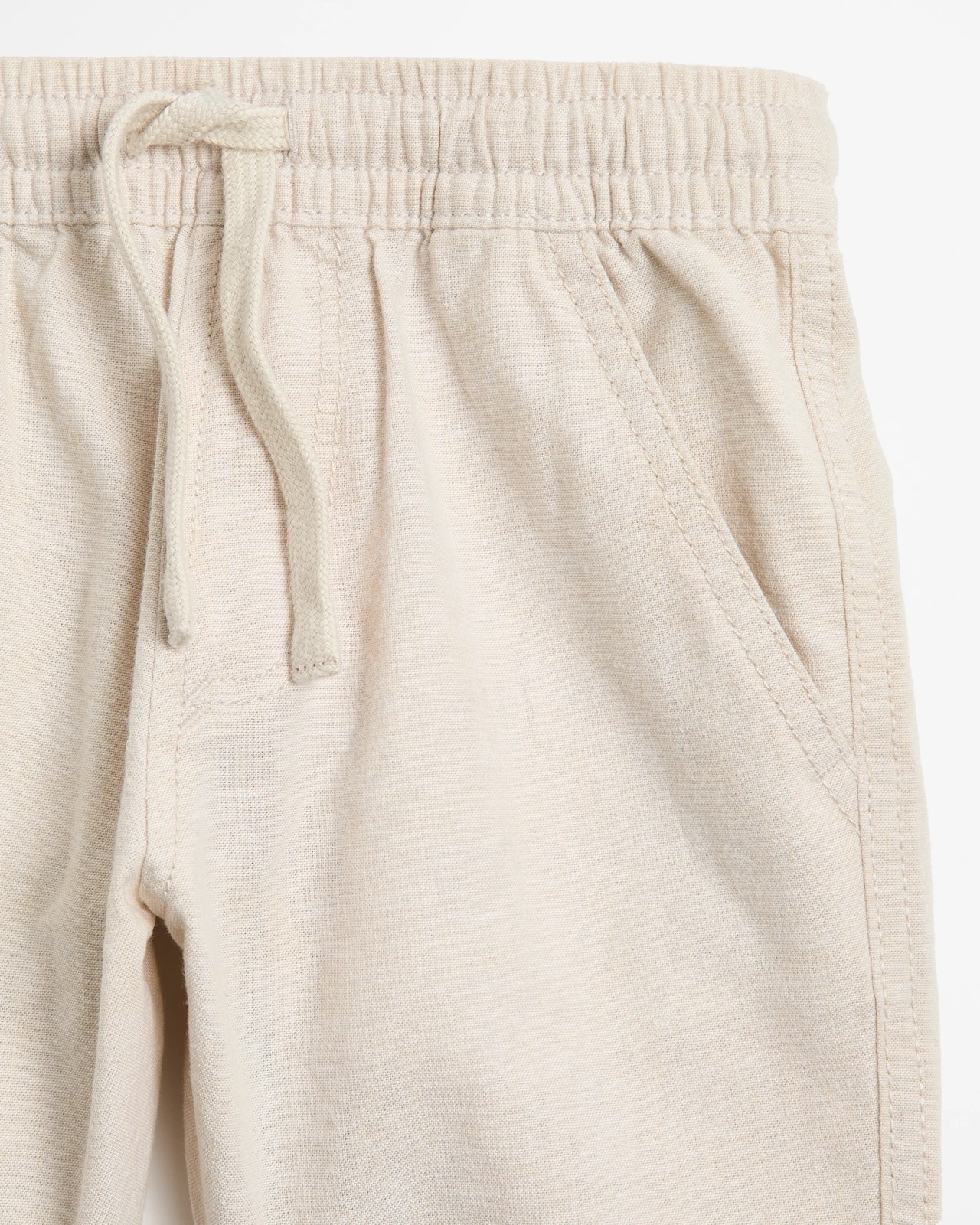 Linen Blend Textured Volley Shorts 2 of 4