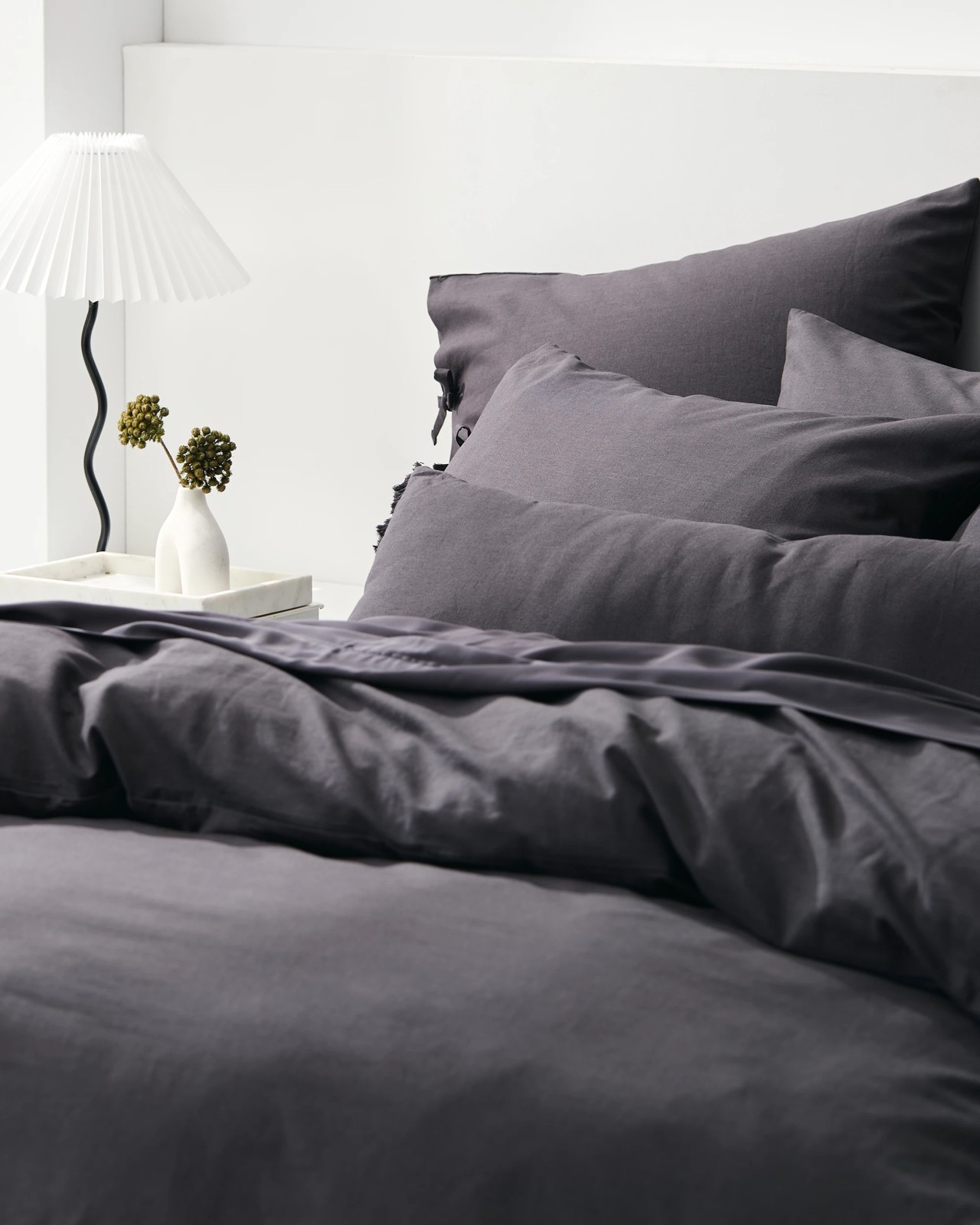 Laynie Linen/Cotton Quilt Cover Set 3 of 6