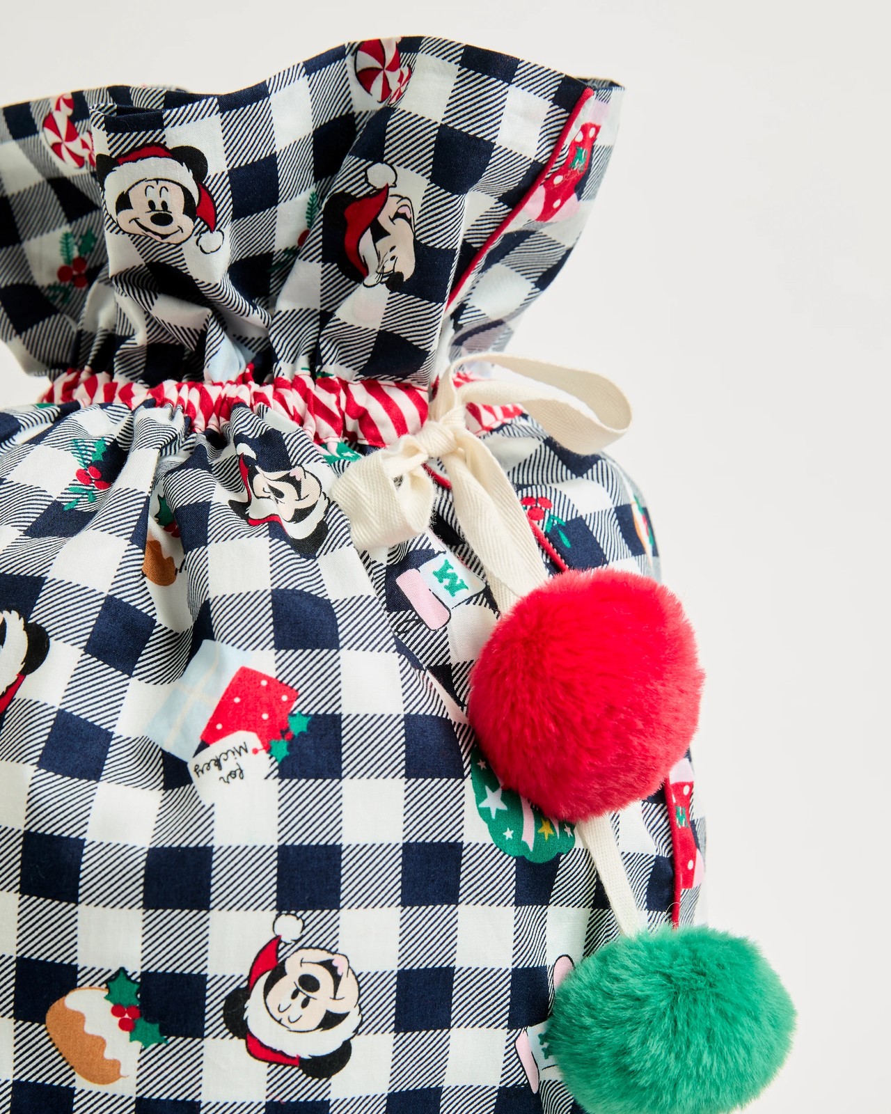 Disney Minnie & Mickey Family Matching Christmas Santa Sack 2 of 3