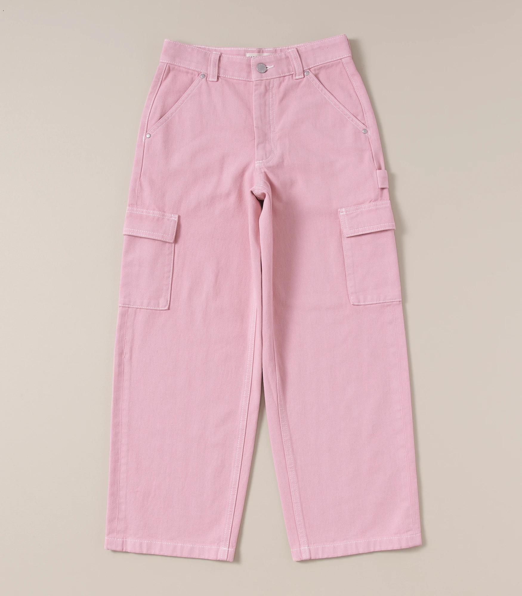 【WONDER WONDER】Tera Pink Two-Way Jogger Wide Cargo Pants WONDER WONDER (ワンダーワンダー) - テラピンクツーウェイ