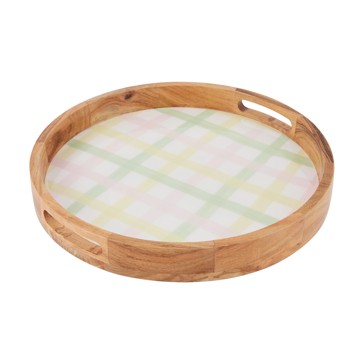 Check Enamel Tray - Anko