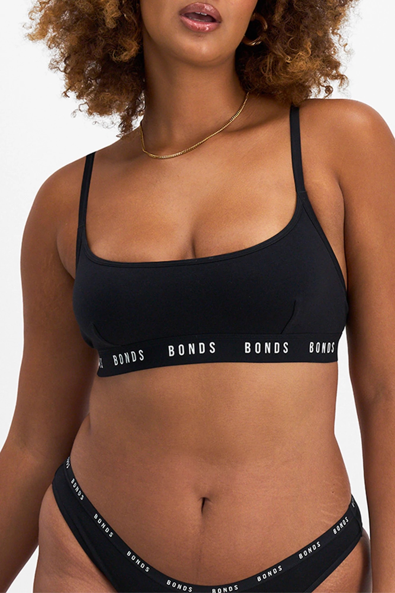 Stretch bonding Bra, black, Women's Underwear
