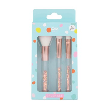 Glitter Brush 3 Piece Set - OXX Junior