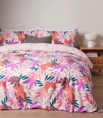 Rena Floral Quilt Cover Set