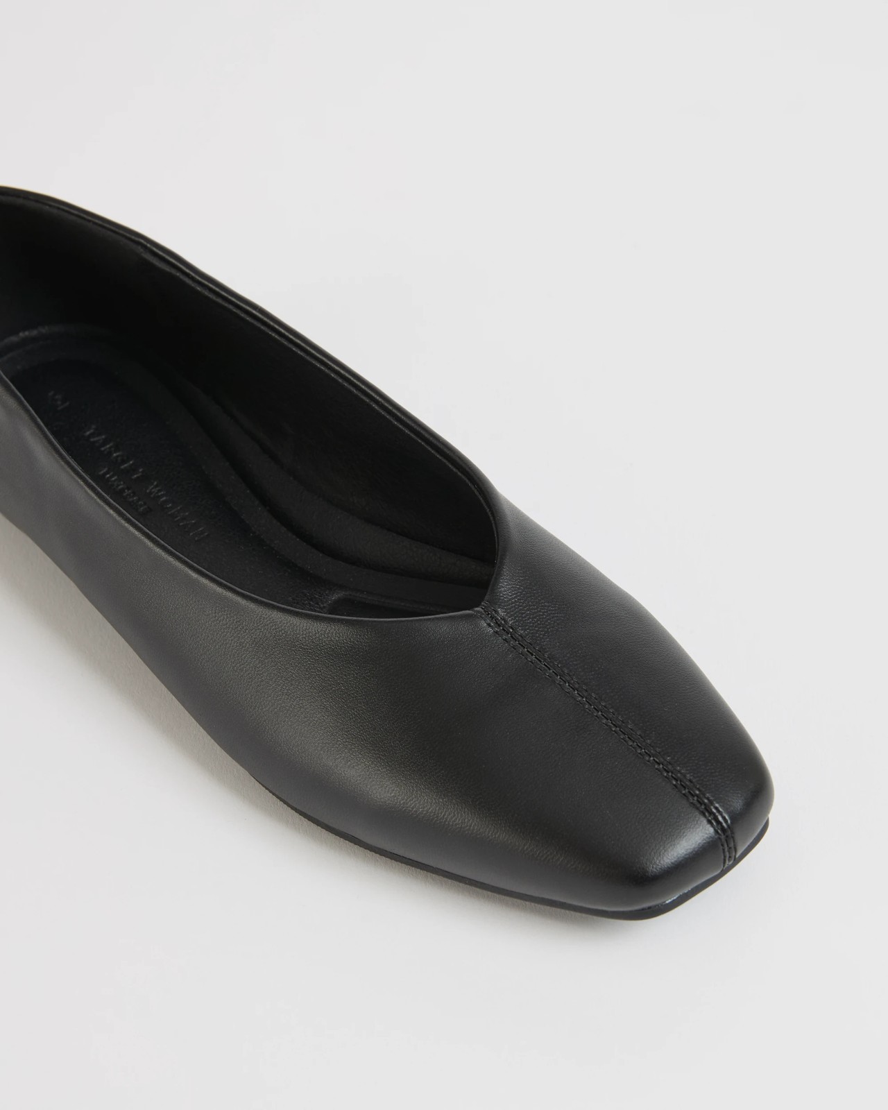 Sola Square Toe Ballet Flats - Black 3 of 3