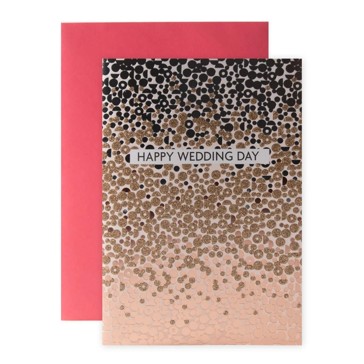 Connections from Hallmark Wedding Card - Glitter Confetti